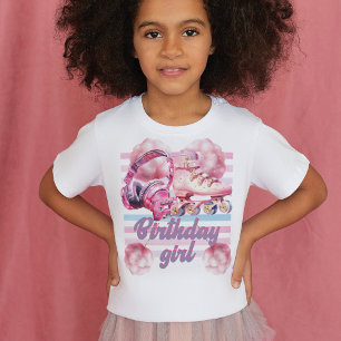 Camiseta Chica de cumpleaños Roller Blade