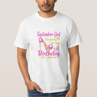 Camiseta Chica de cumpleaños sep