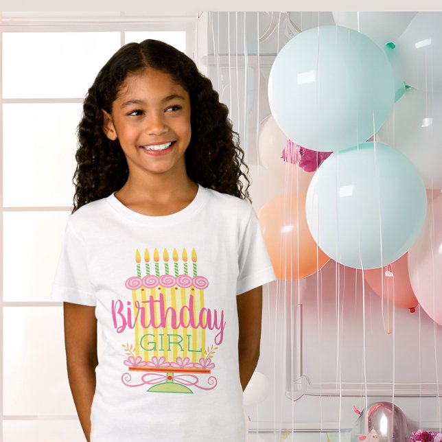 Camiseta Chica de cumpleaños suntuoso y dulce (Subido por el creador)
