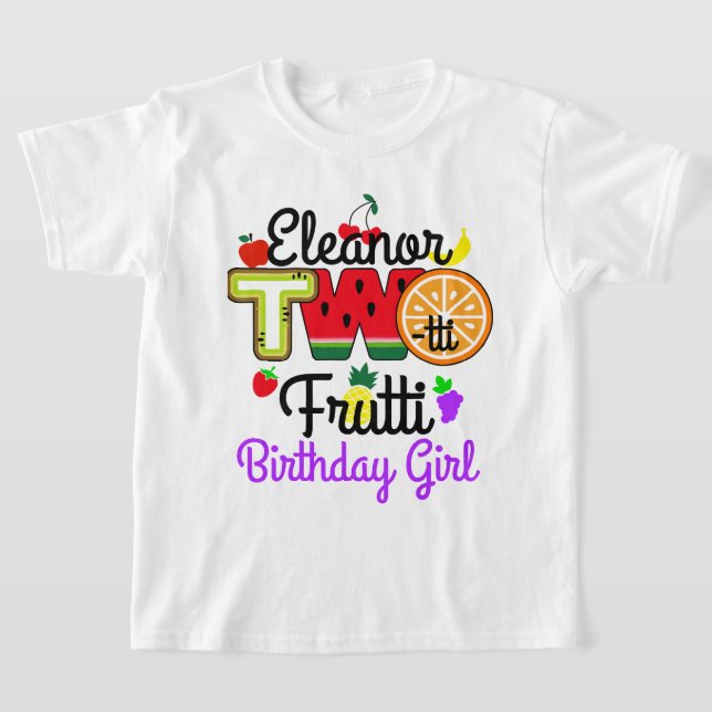 Camiseta Chica de cumpleaños Twotti Fruitti | Frualidad de  (Distribución)