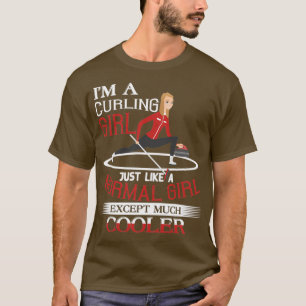 Camiseta Chica de curling de Guay Ice Sport Cita regalo 2