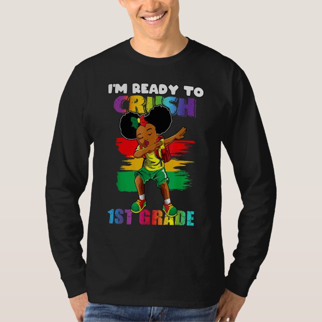 Camiseta Chica de Dabbing Estoy listo para aplastar el prim (Anverso)