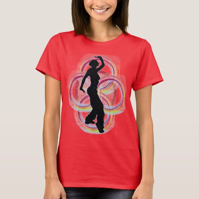 Camiseta chica de danza (Anverso)
