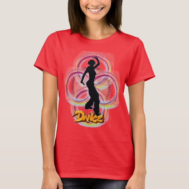 Camiseta chica de danza T-Shirt (Anverso)