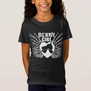 Camiseta Chica de Derby, rodillo Derby