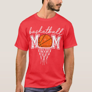 Camiseta Chica de día de juego de red de aro de baloncesto