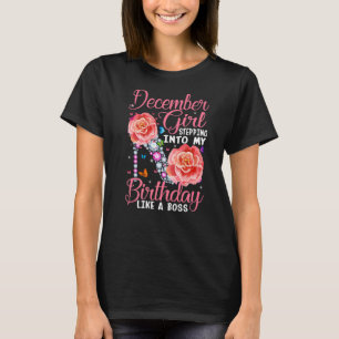 Camiseta Chica de diciembre entrando a mi cumpleaños como u