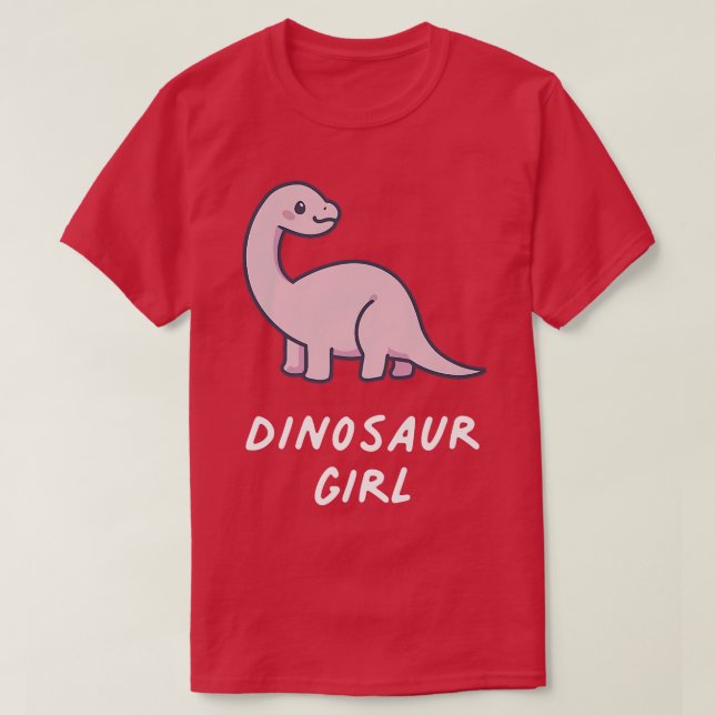 Camiseta Chica de dinosaurios Kawaii Lover Pastel Gótico Es (Diseño del anverso)