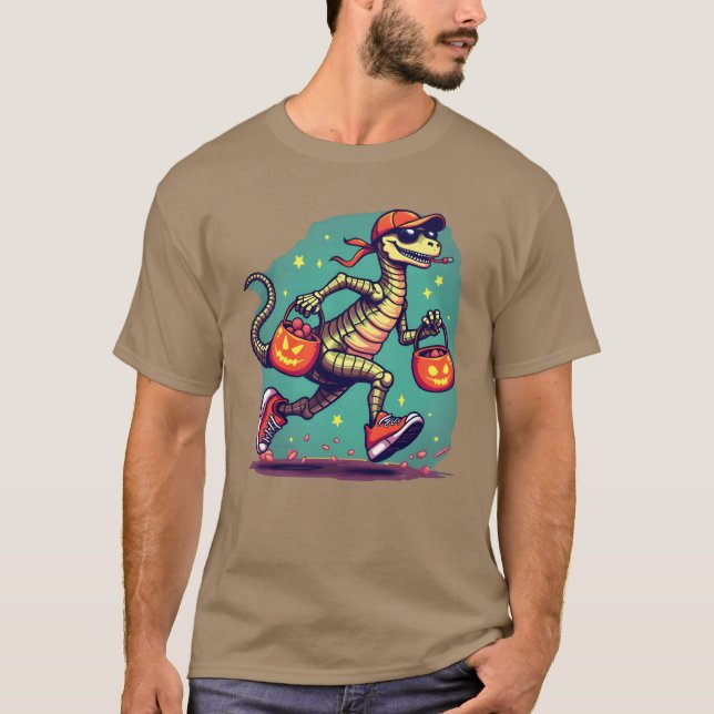 Camiseta Chica de diseño único de Halloween (Anverso)