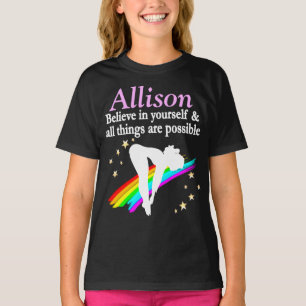CAMISETA CHICA DE DIVERSIÓN INSPIRADOR PERSONALIZADO EN CAM