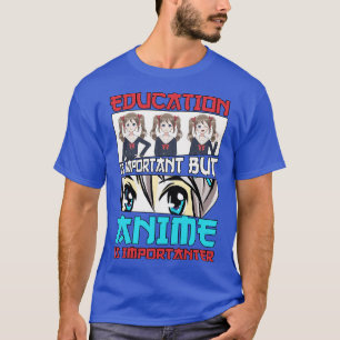 Camiseta Chica de Educación Merch Cosplay Otaku regalo