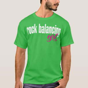Camiseta Chica de equilibrio de rock 1