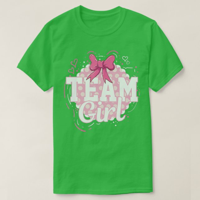 Camiseta Chica de equipo (Diseño del anverso)