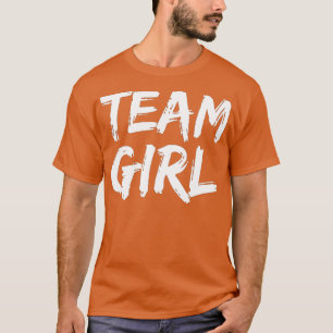 Camiseta Chica de equipo Baby Shower Fiesta de revelación d