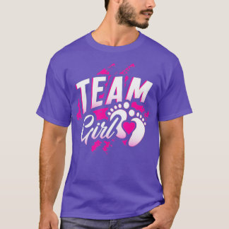 Camiseta Chica de equipo de revelación de género Baby Showe