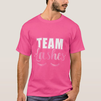 Camiseta Chica de equipo de revelación de género golpea la