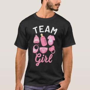 Camiseta Chica de equipo Género Revelar Fiesta Recién Nacid