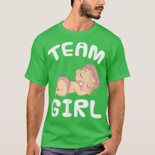 Camiseta Chica de equipo para fiesta de Baby Shower