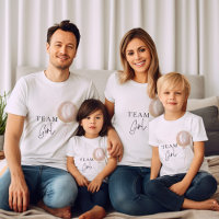 Chica de equipo: sexo de globo rosa revelar famili