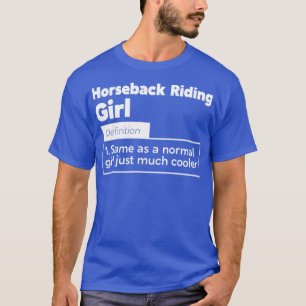Camiseta Chica de equitación 1