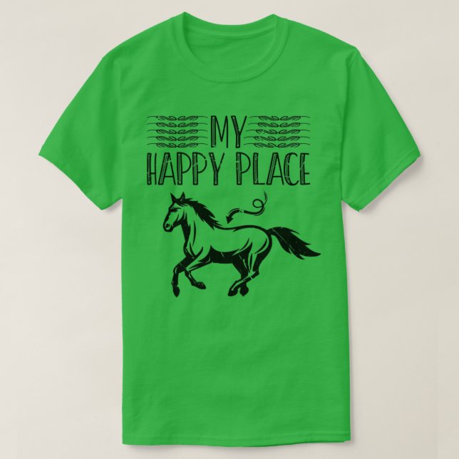 Camiseta Chica de equitación Caballo Lover (Diseño del anverso)