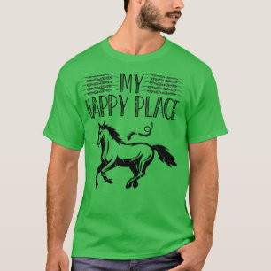 Camiseta Chica de equitación Caballo Lover
