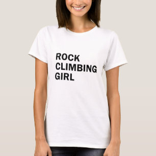 Camiseta Chica de escalada de rocas