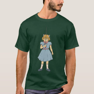 Camiseta Chica de esgrima con espada Clementine Punk Rock G