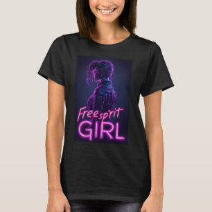 Camiseta Chica de espíritu libre para mujeres independiente