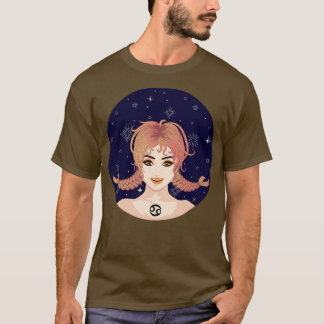 Camiseta Chica de fantasía abstracta