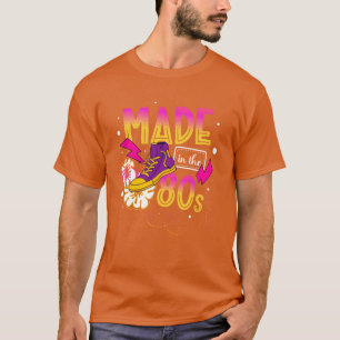 Camiseta Chica de fiesta de los 80 ochenta década 1980 vint
