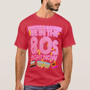 Camiseta Chica de fiesta retro disco 1980 años 80