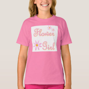 Camiseta chica de flores