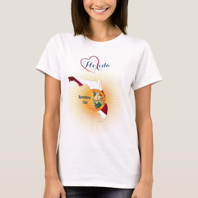 Camiseta Chica de Florida (Anverso)