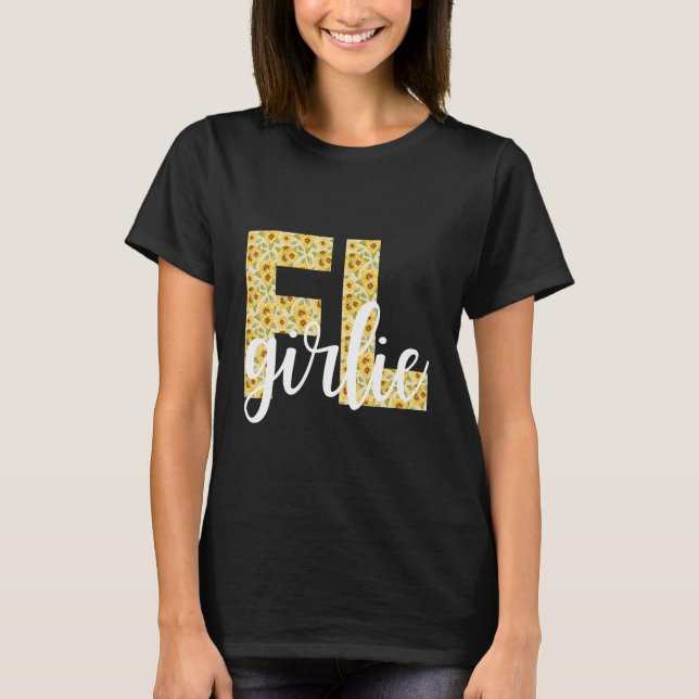Camiseta Chica de Florida Orgullo del Estado simplemente Pr (Anverso)
