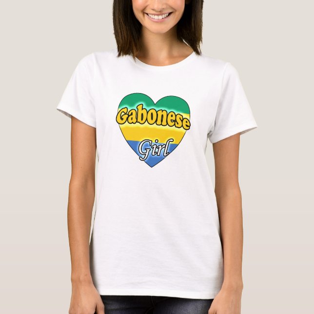 Camiseta Chica de Gabón (Anverso)