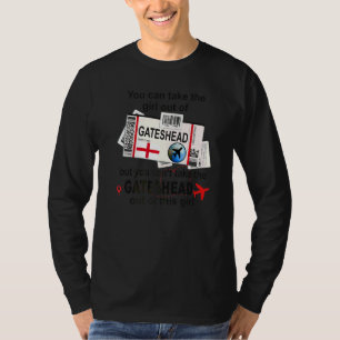 Camiseta Chica de Gateshead  Pase de abordar de Gateshead  