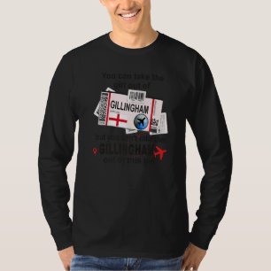 Camiseta Chica de Gillingham Pase de abordar de Gillingham