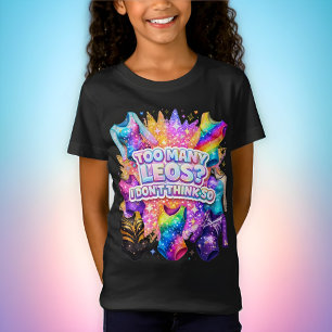 Camiseta ¿Chica de Gimnasia Demasiados Leotardos? No lo Cre