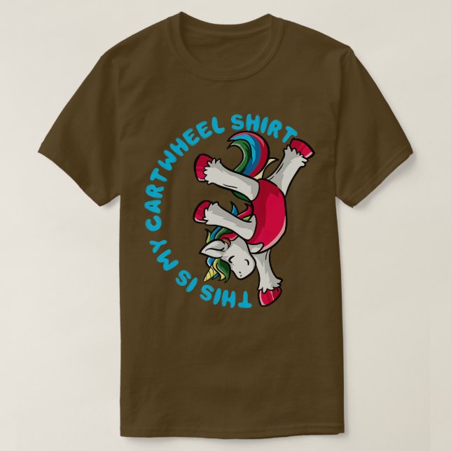 Camiseta Chica De Gimnasia Este Es Mi Cartonaje Camisas Uni (Diseño del anverso)