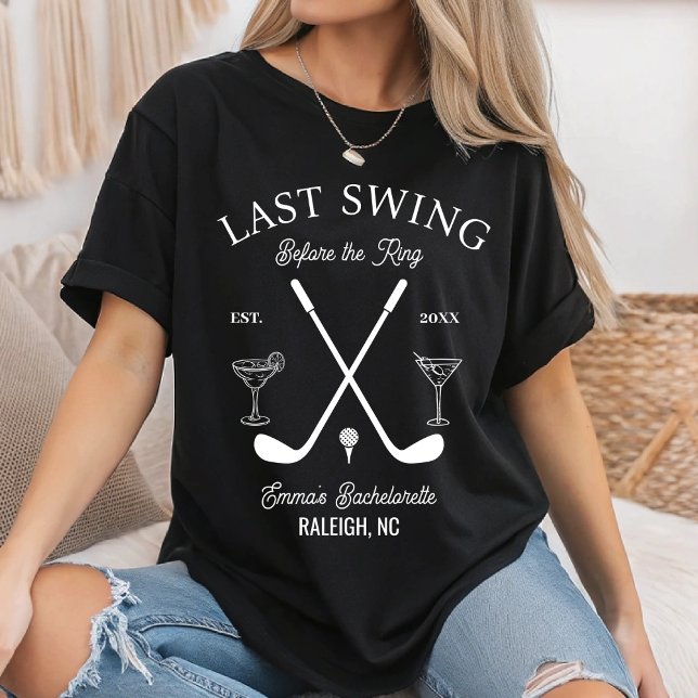 Camiseta Chica de golf personalizado Club de golf Bachelor  (Subido por el creador)
