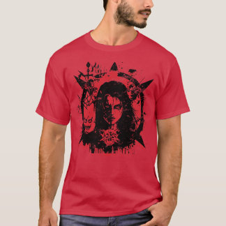 Camiseta chica de gótico