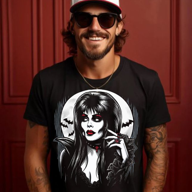 Camiseta Chica de Gótico espeluznante (Subido por el creador)