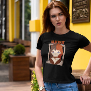 Camiseta Chica de Gótico lindo Anime