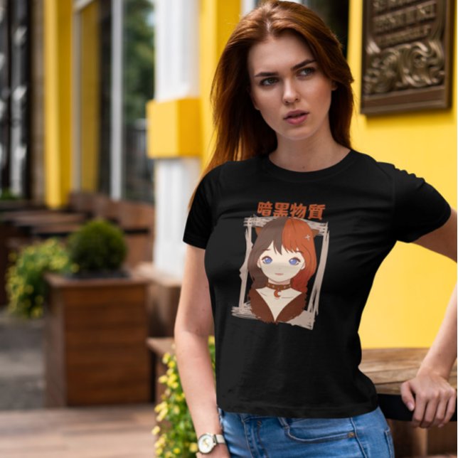 Camiseta Chica de Gótico lindo Anime (Subido por el creador)