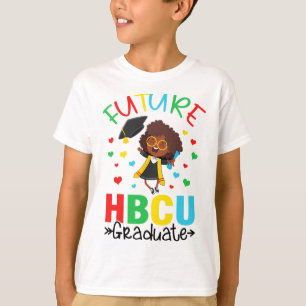 Camiseta Chica De Graduación Del Futuro Hbcu Colle Futuro D