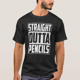Camiseta Chica de graduación escolar de niños de fuera de l