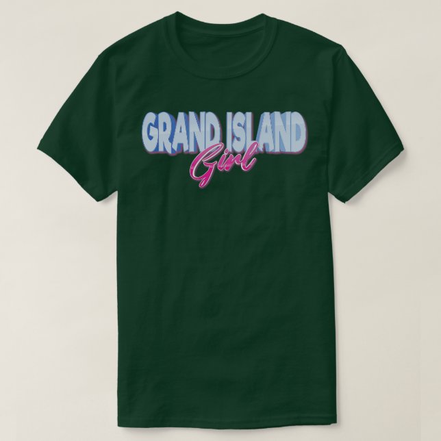 Camiseta Chica de Grand Island (Diseño del anverso)