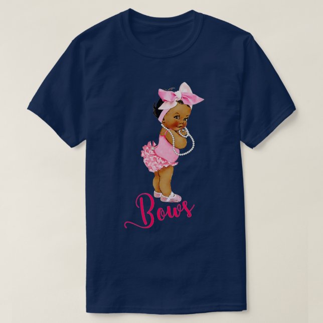Camiseta Chica de grupo étnico de golpes de vaca con clase  (Diseño del anverso)