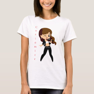 Camiseta Chica de Guay canta Karaoke Thunder_Cove